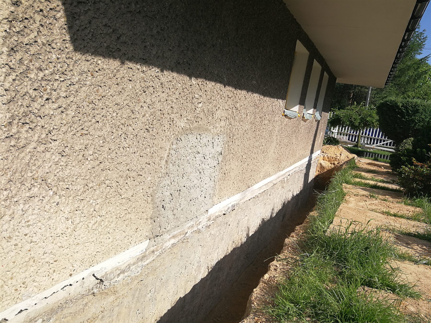 Zabezpieczenie ściany fundamentowej podczas realizacji DAWALUK