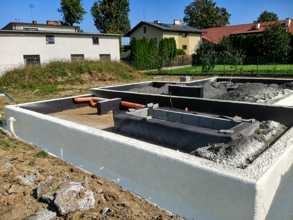 Izolacja fundamentów — Ochaby